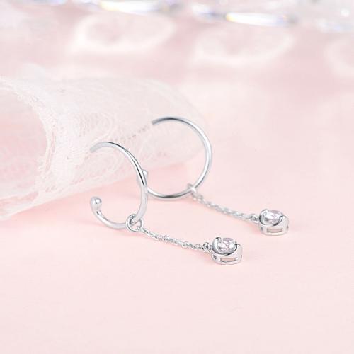 18K金钻石耳钉-珠光-耳饰耳坠耳环耳钉-正品