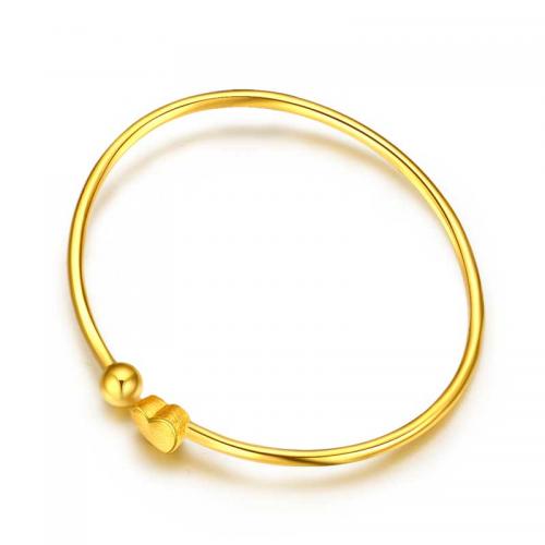 黄金手镯女足金弹力金镯子正品手链时尚首饰饰品