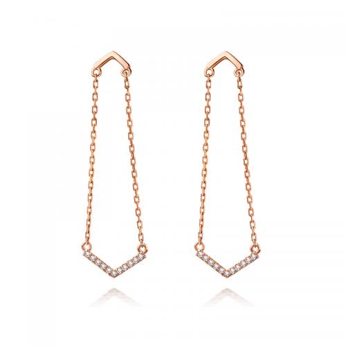 星河系列18K金耳饰耳钉新品结婚礼物