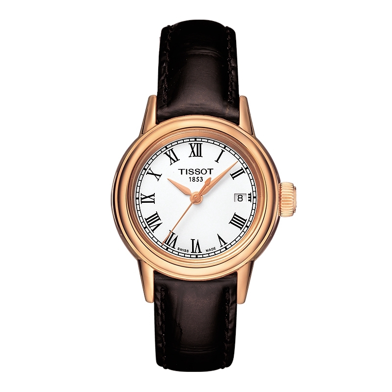 天梭(TISSOT)瑞士手表 卡森系列钢带石英情侣表女士手表T085.210.36.013.00