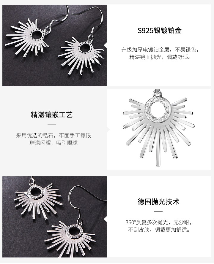 流苏耳环的详细信息