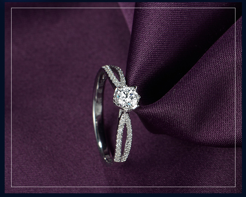 结婚求婚情侣对戒