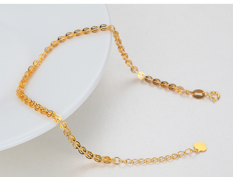 18k金手链黄金手链