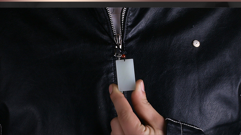 和田玉平安无事牌吊坠