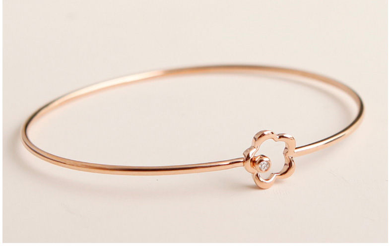 18K金手镯钻石手链