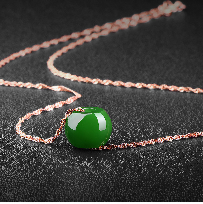 和田玉碧玉吊坠