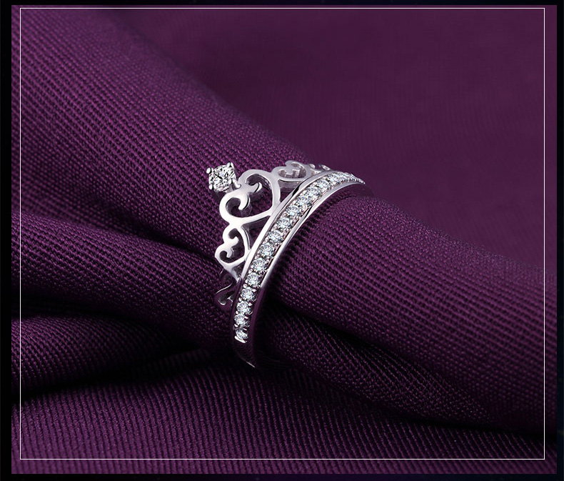 定制铂金玫瑰金情侣对戒