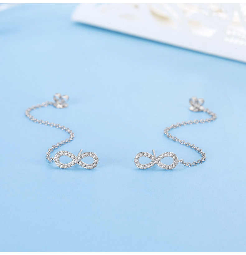 DESIRE/德西尔珠宝白18K金钻石耳饰