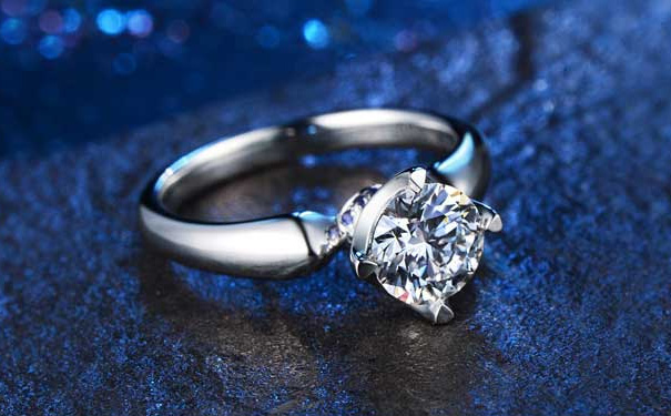 北极光结婚钻戒