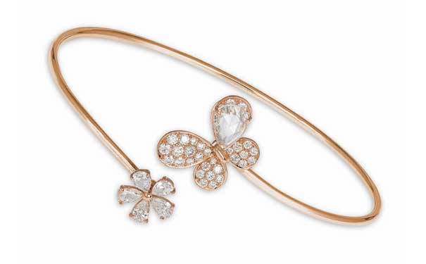 Pixie 玫瑰金手镯