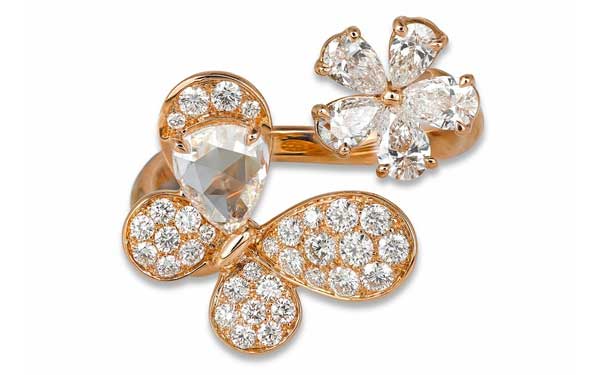 Pixie 玫瑰金戒指