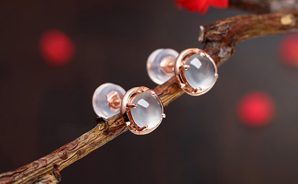 翡翠耳环 翡翠耳环