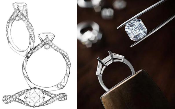 定制一款钻戒