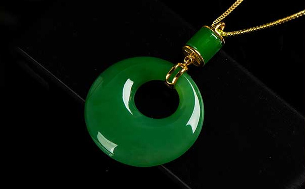 和田碧玉平安扣