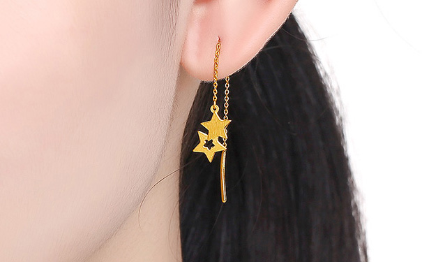 德西尔黄金耳饰