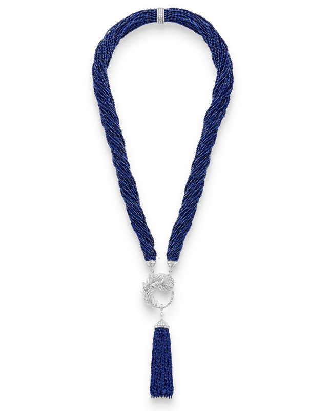 Plume de Paon 白金项链