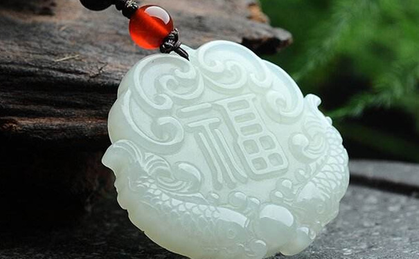 和田玉福吊坠