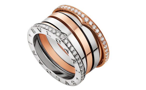 B.zero1 Design Legend戒指白金玫瑰金