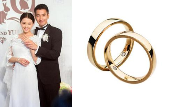 高圆圆结婚戒指