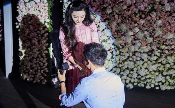 范冰冰求婚戒指
