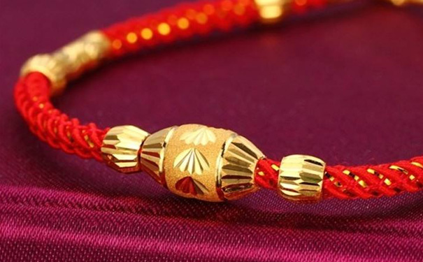 黄金转运珠手链