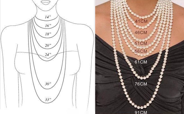 白金项链的长度