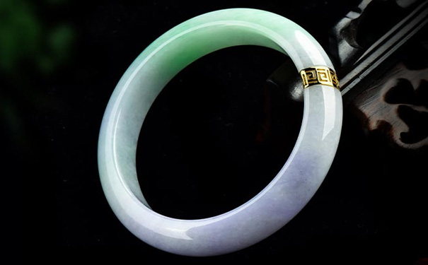 金镶玉翡翠手镯