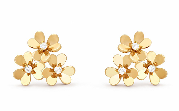Frivole 金质耳钉