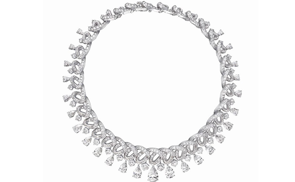 Cy Twombly 白金项链