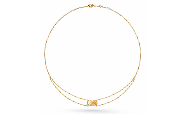 Coco Crush 金质挂坠项链