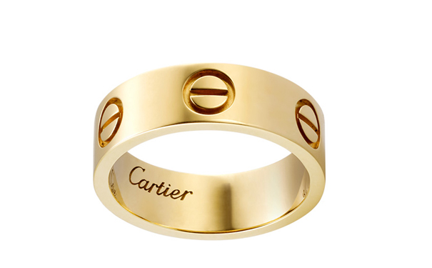 卡地亚情侣对戒