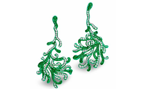 Nadia 白金耳坠，by Neha Dani