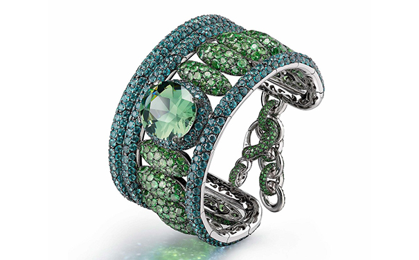 Melody of Colours 白金手镯,by de Grisogono Melody of Colours 白金手镯,by de Grisogono