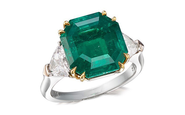 祖母绿戒指 估价：500万-600万港币