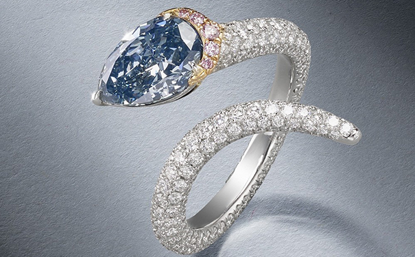 蓝钻戒指 160万-300万港币