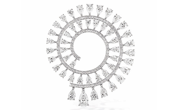Diamond Whirl 白金项链,by Messika Diamond Whirl 白金项链,by Messika