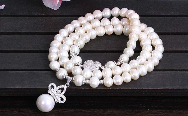 多层珍珠手链