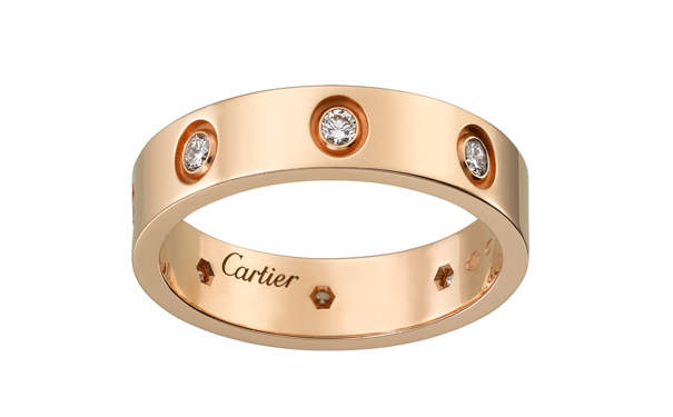 卡地亚的结婚戒指