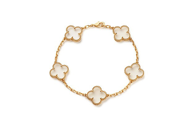 Vintage Alhambra 金质手链