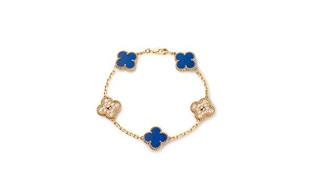 Vintage Alhambra 金质手链