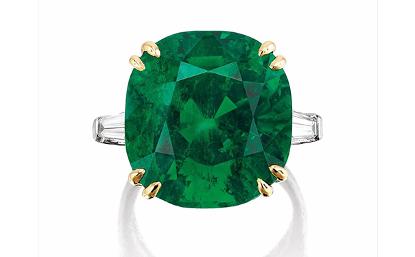 『Lot 653』祖母绿戒指