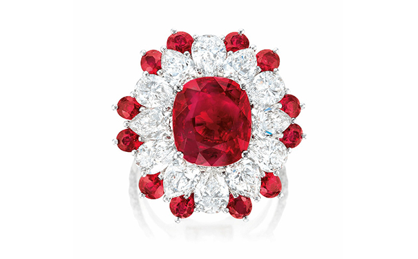『Lot 608』红宝石戒指