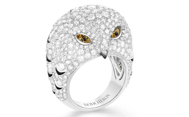 宝诗龙猫头鹰戒指