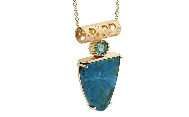 硅孔雀石吊坠 硅孔雀石吊坠