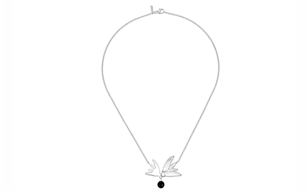 Hirondelles 银质挂坠项链
