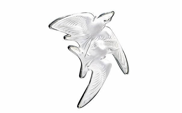  Hirondelles 银质胸针