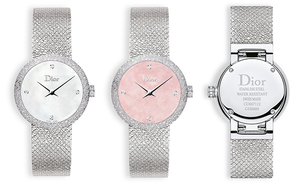 La D de Dior Satine 25mm 版腕表