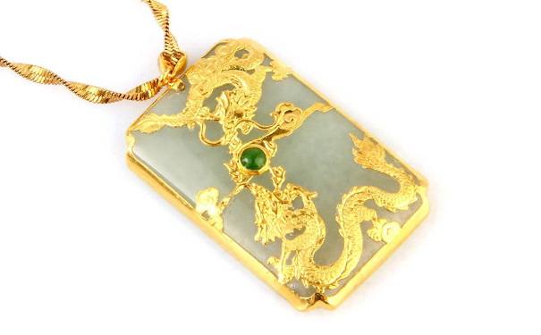 金镶玉吊坠价格