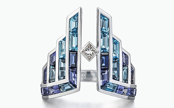 Electric Night 白金戒指