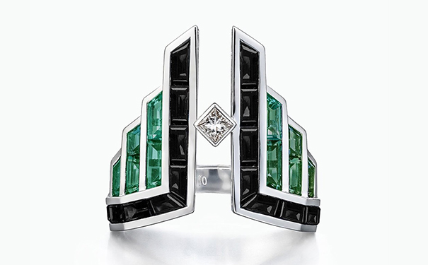 Electric Night 白金戒指